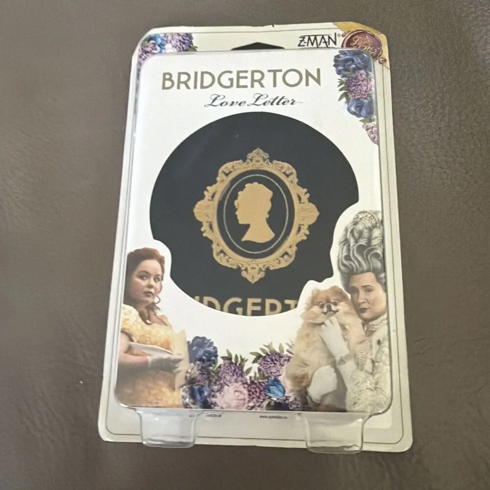 Bridgerton Love Letter Card Game w/ Diamonds & Bag Z-Man Games ZLL05 Family